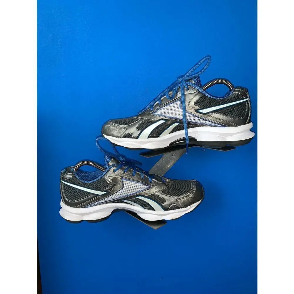 Reebok RunTone Action Womens Running Shoes Sz 10 Toning Walking Blue /Si…